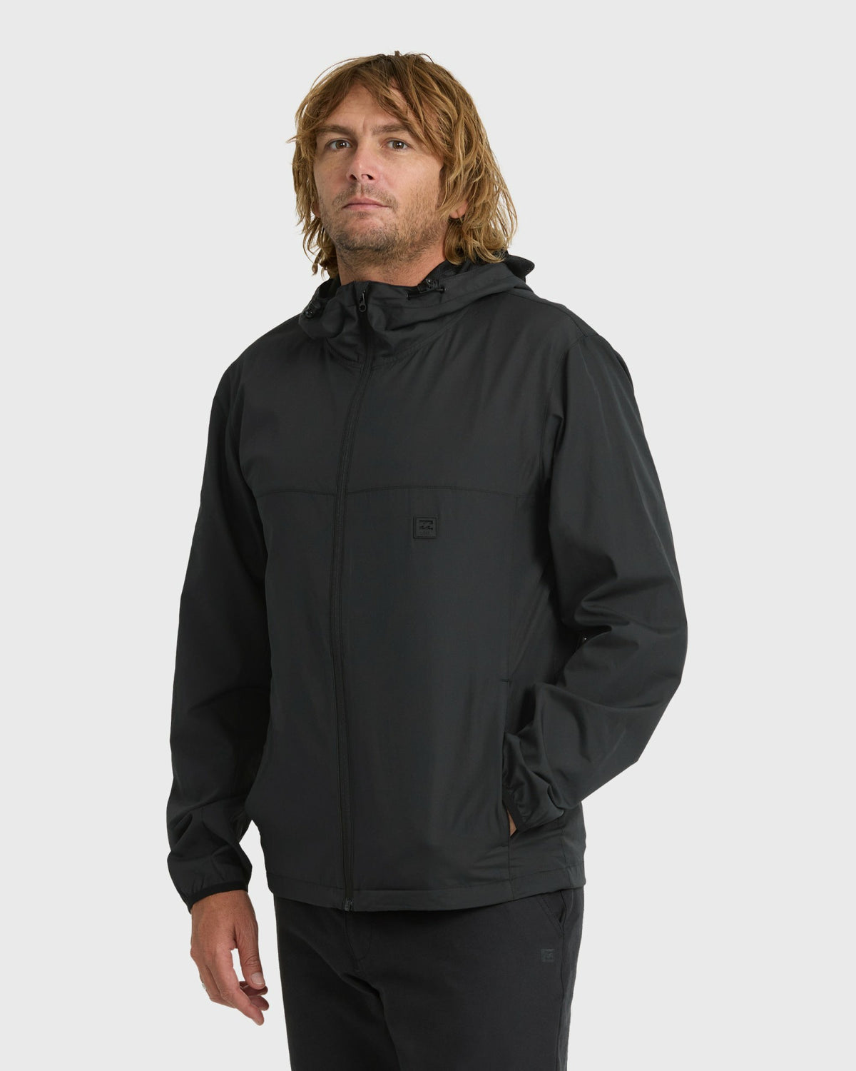 Billabong Men's Timberwood Windbreaker Jacket - Black