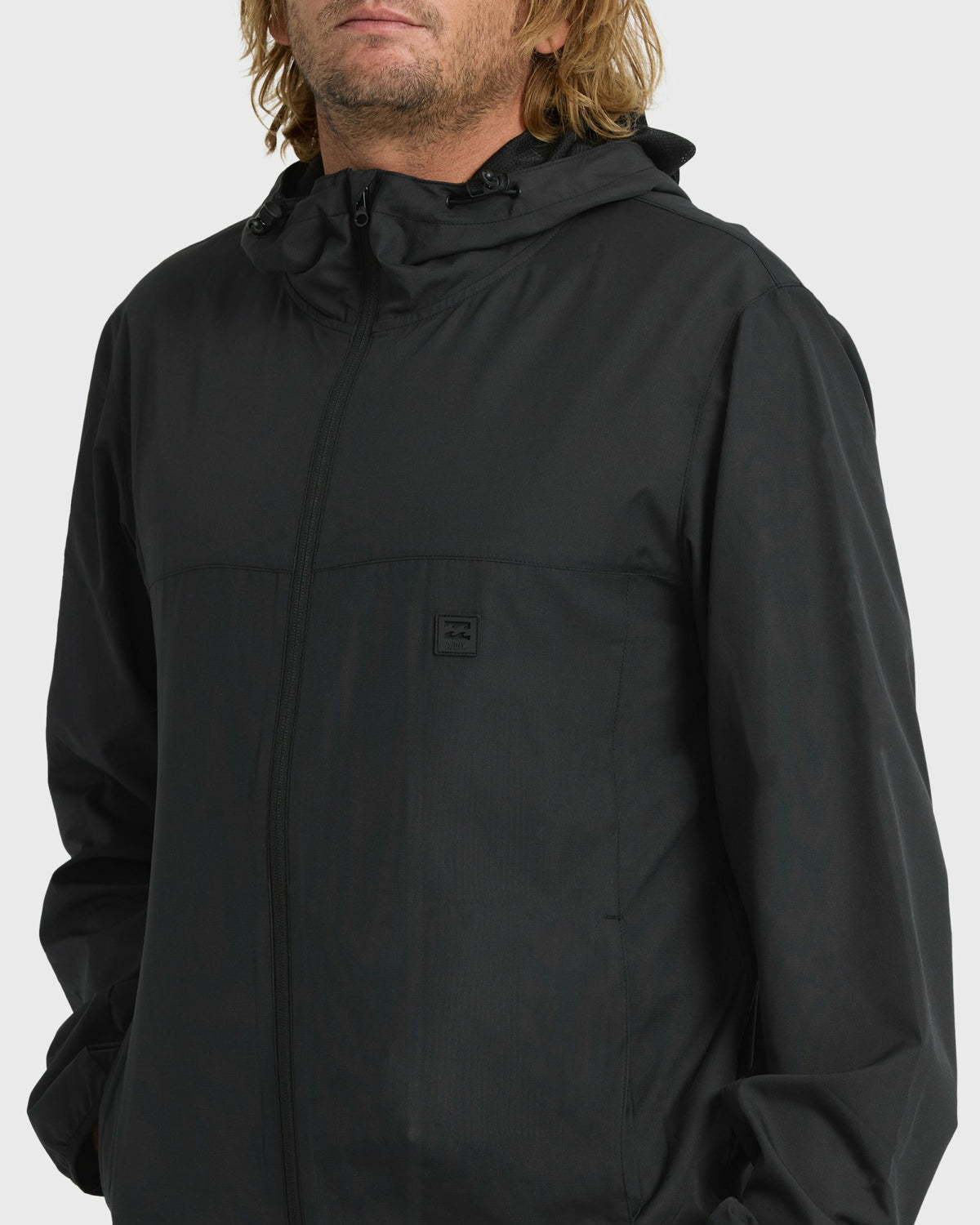 Billabong Men's Timberwood Windbreaker Jacket - Black