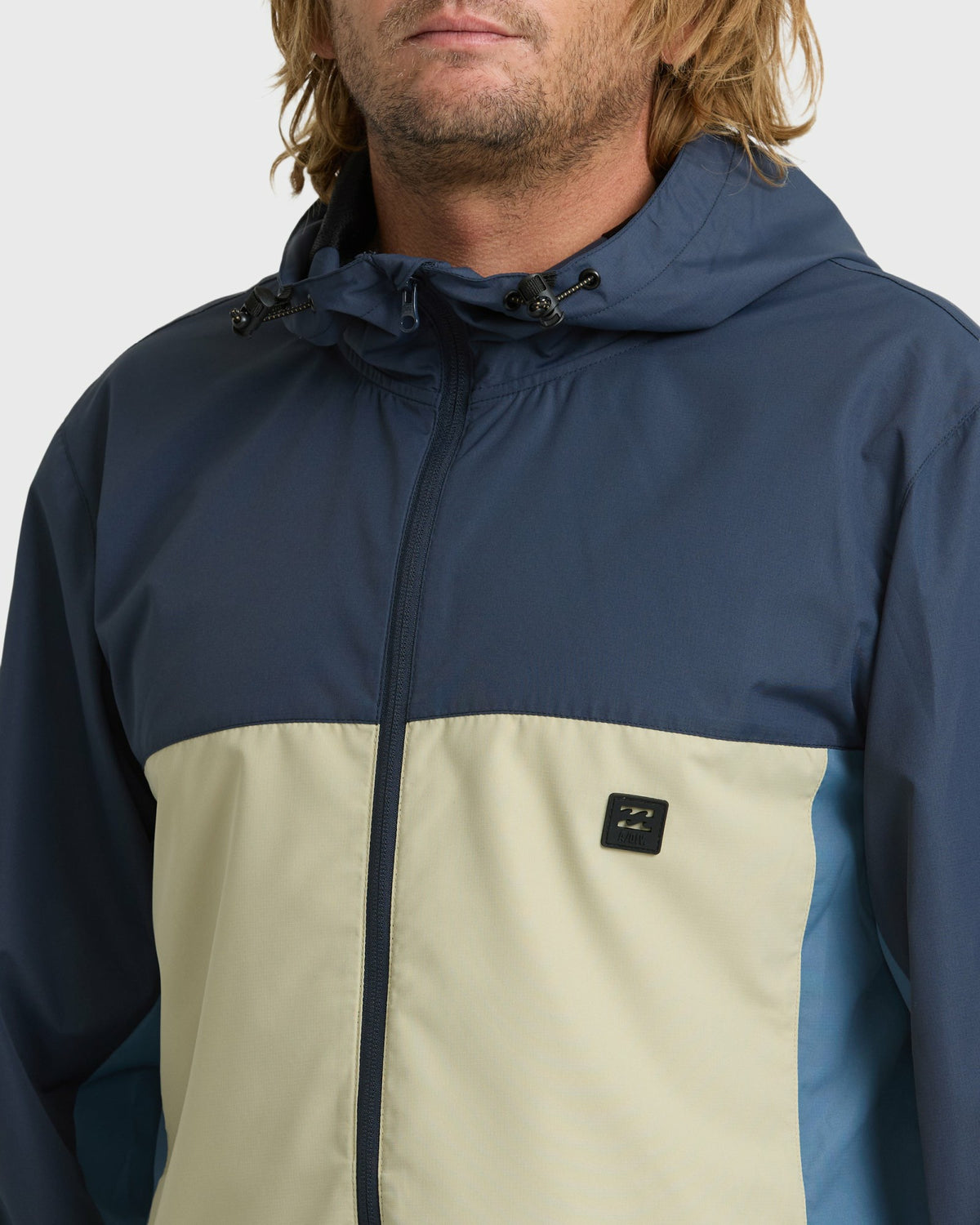Billabong Men's Timberwood Windbreaker Jacket - Blue Graphite