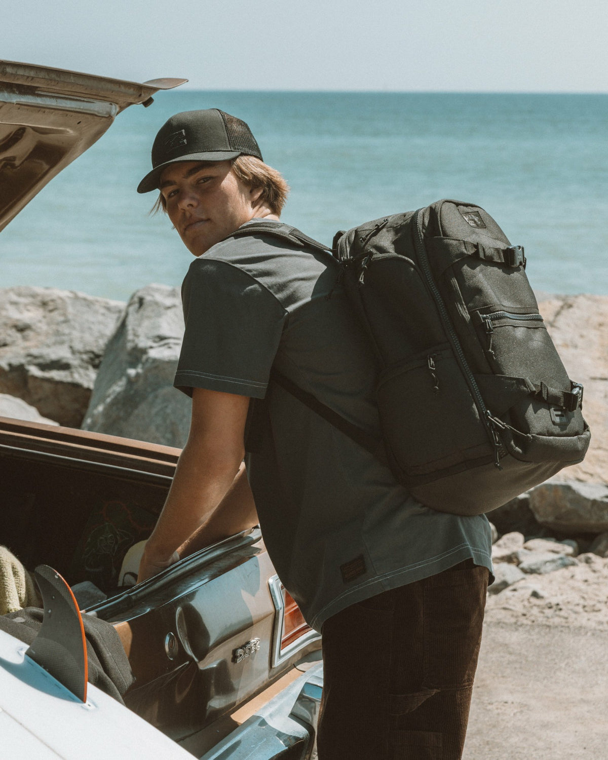 Billabong Men's Combat Large 35L Backpack - Stealth