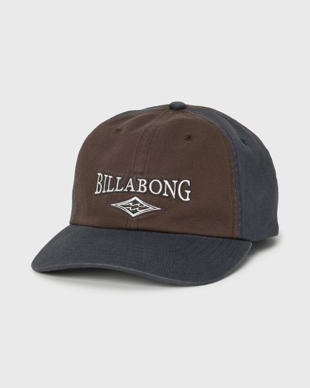 Billabong Men's Throwback Strapback Hat - Chocolate Brown