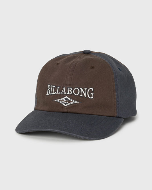 Billabong Men's Throwback Strapback Hat - Chocolate Brown