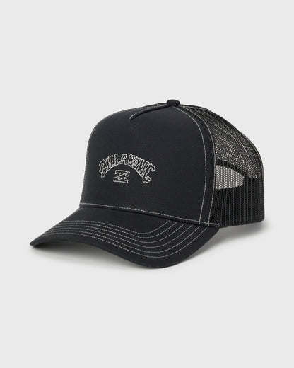 Billabong Men's Peaked Trucker Hat - Black