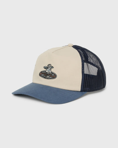 Billabong Men's Bad Dog Trucker Hat - Dark Denim