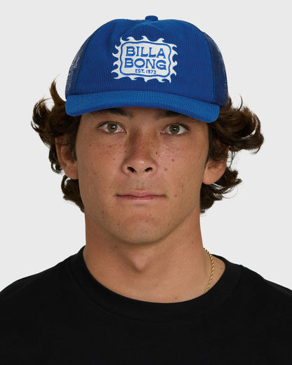 Billabong Men's Lounge Trucker Hat - Deep Ocean