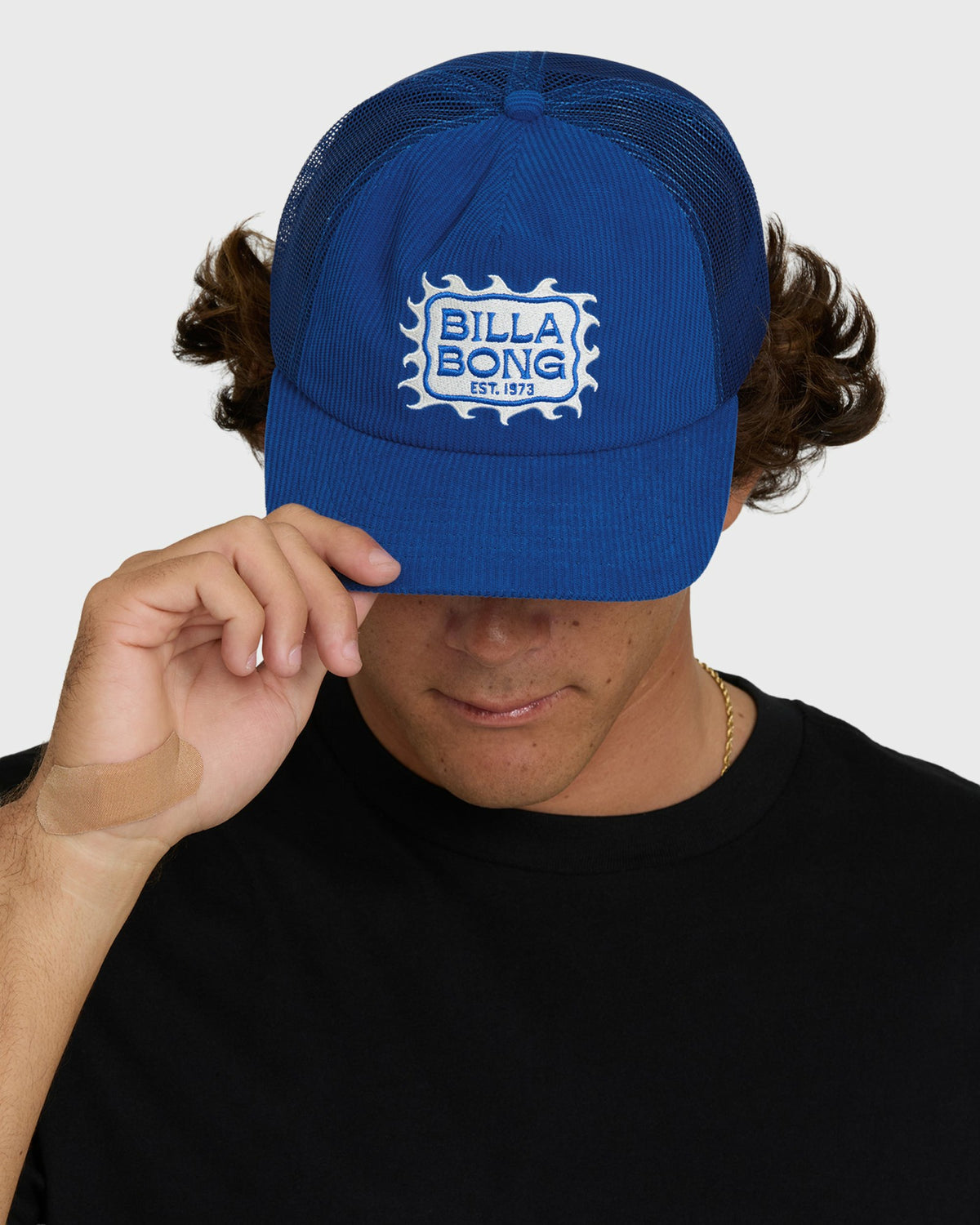 Billabong Men's Lounge Trucker Hat - Deep Ocean