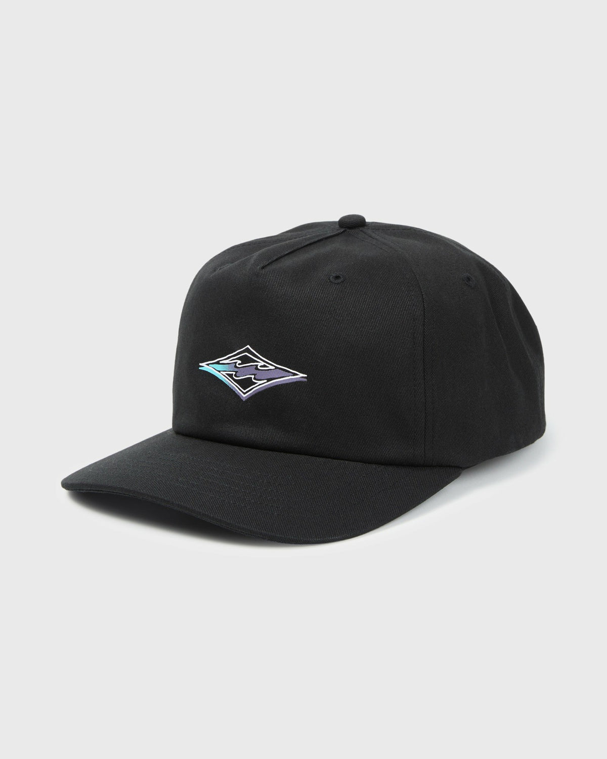 Billabong Men's Crayon Wave Snapback Hat - Black
