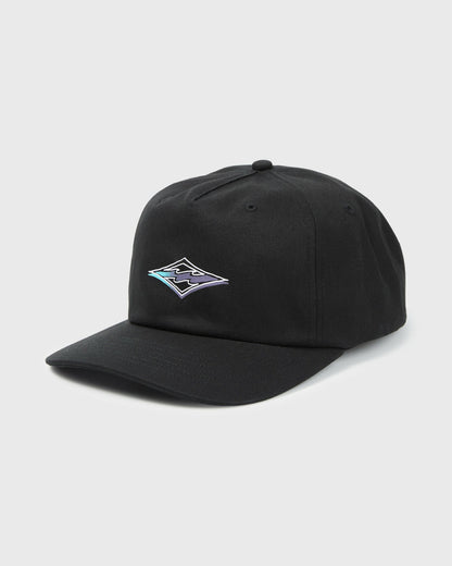 Billabong Men's Crayon Wave Snapback Hat - Black