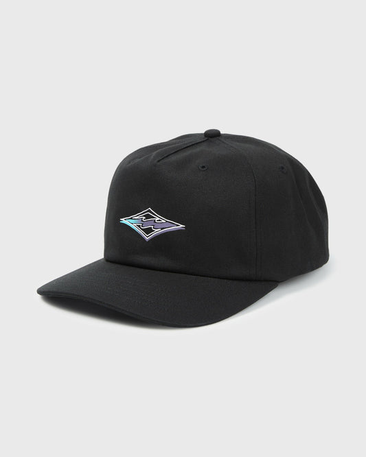 Billabong Men's Crayon Wave Snapback Hat - Black