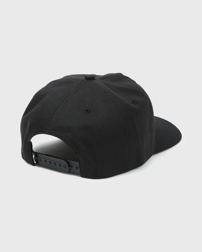Billabong Men's Crayon Wave Snapback Hat - Black