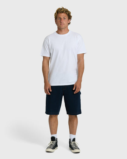 Billabong Men's Bad Dog 21\" Workwear Shorts - Navy