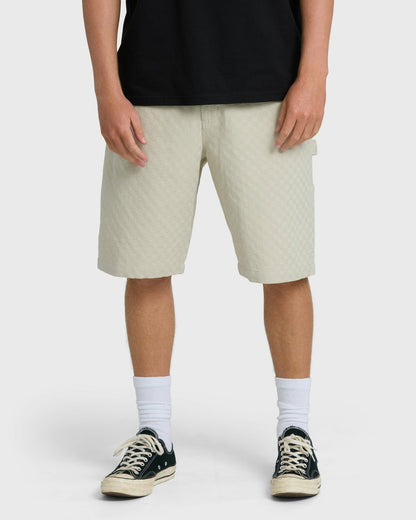 Billabong Men's Bad Dog 21\" Workwear Shorts - Khaki