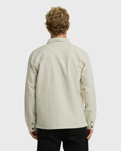 Billabong Men's Bad Dog Long Sleeve Flannel Shirt - Chino