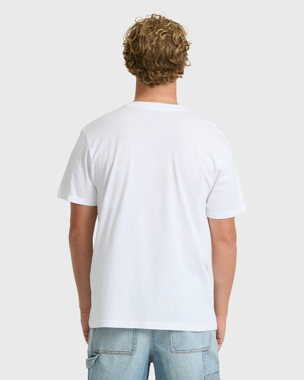 Billabong Men's Occys Point Premium Short Sleeve Cotton T-Shirt - White
