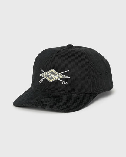 Billabong Men's Heritage Strapback Hat - Black