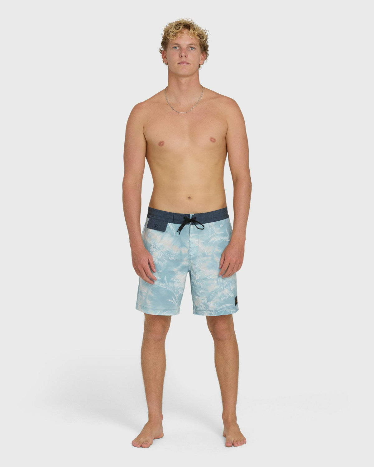 Billabong Men's True North Garage Lo Tide 18\" Boardshorts - Blue Fog