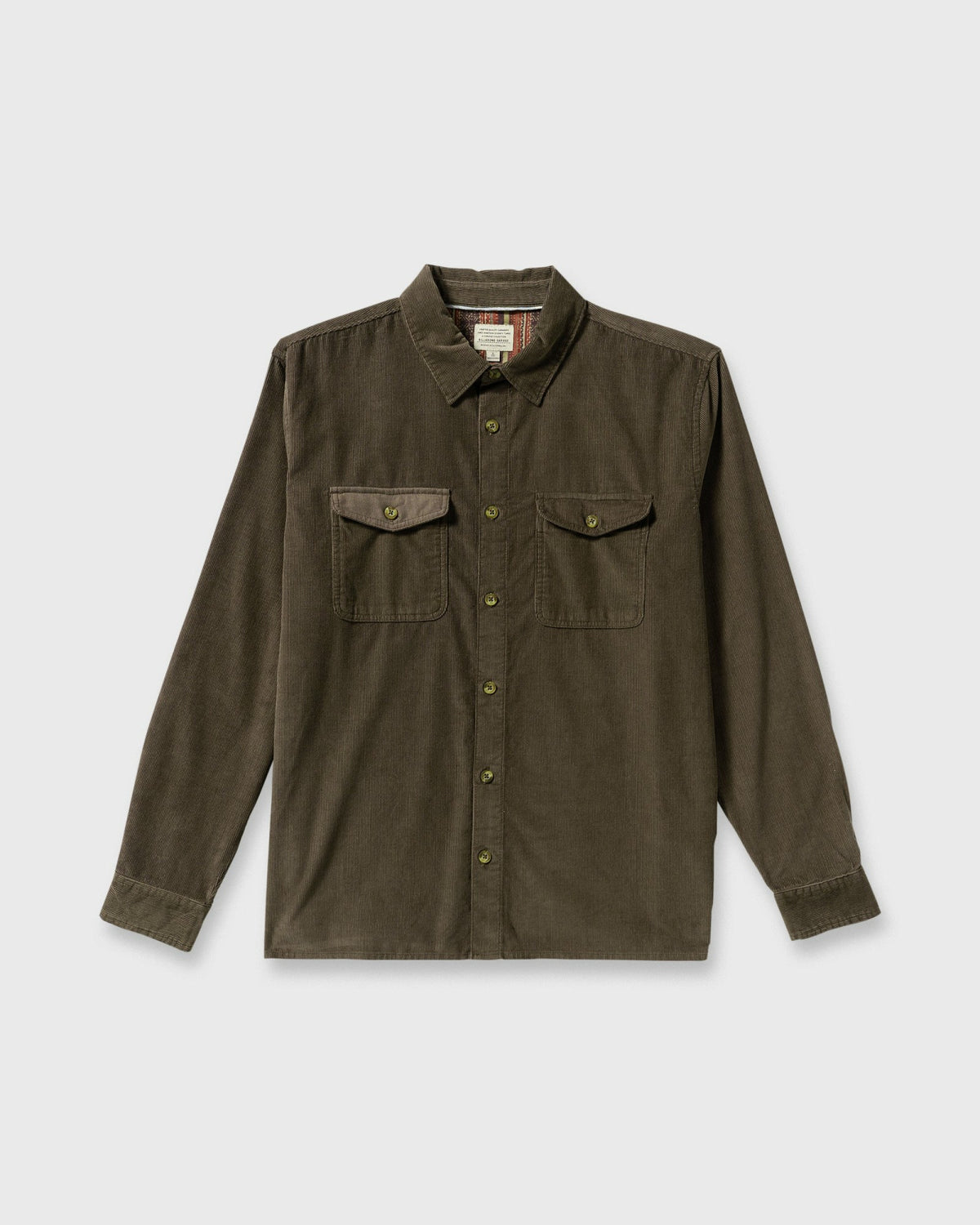 Billabong Men's Austin Garage Long Sleeve Shirt - Chocolate