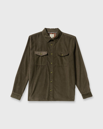Billabong Men's Austin Garage Long Sleeve Shirt - Chocolate