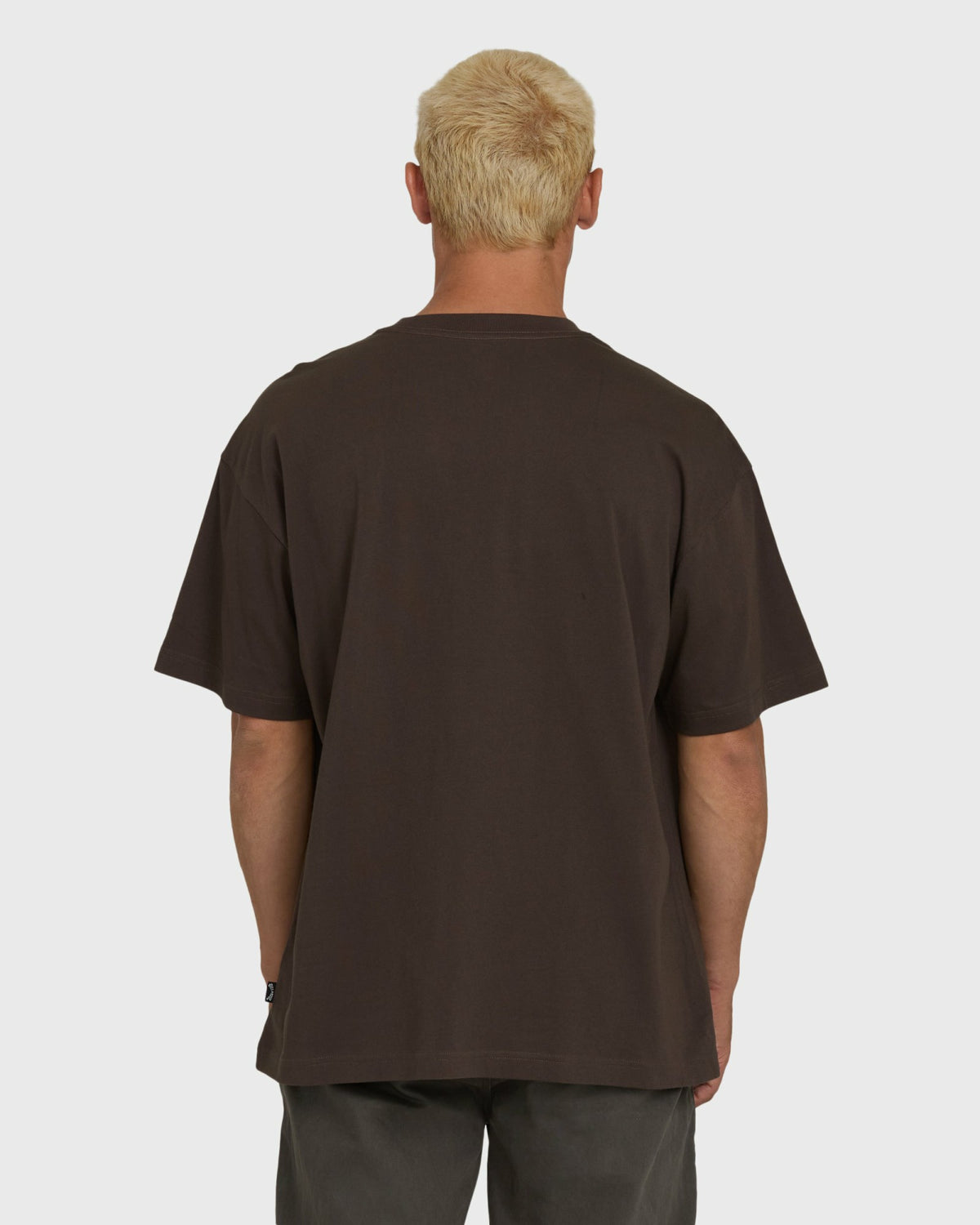 Billabong Men's Marrow OG Short Sleeve Knit T-Shirt - Chocolate Brown