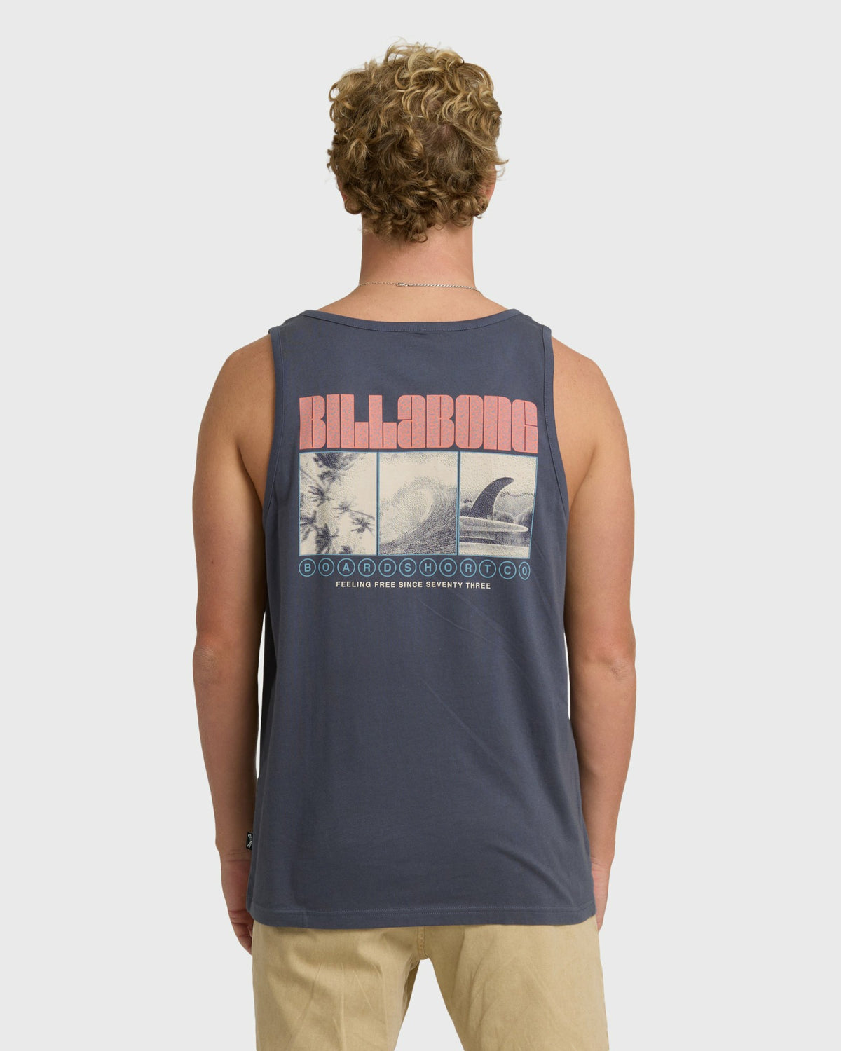 Billabong Men's Broadsheet Tank - Graystone
