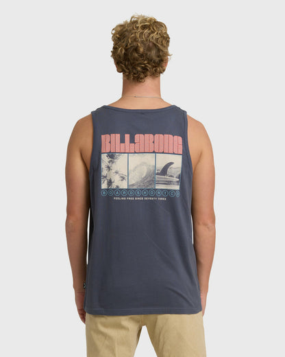 Billabong Men's Broadsheet Tank - Graystone
