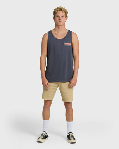 Billabong Men's Broadsheet Tank - Graystone
