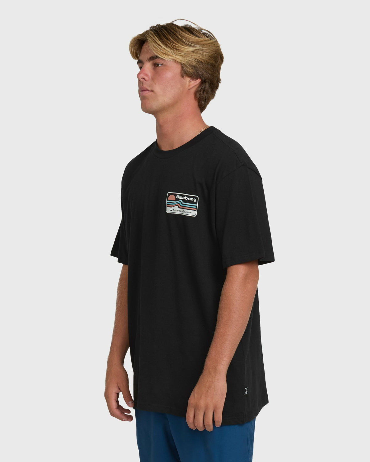 Billabong Men's A\/Div Range Premium Short Sleeve T-Shirt - Black