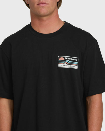 Billabong Men's A\/Div Range Premium Short Sleeve T-Shirt - Black