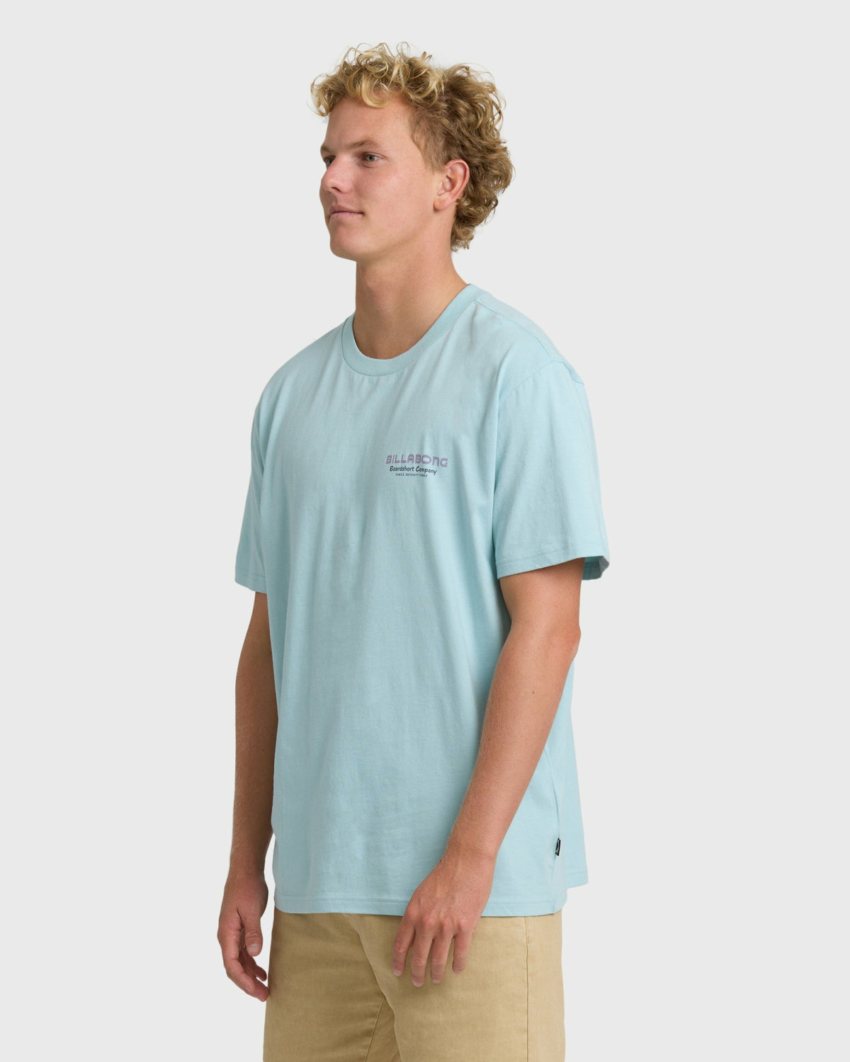 Billabong Men's Tailgating Premium Short Sleeve T-Shirt - Dusty Blue