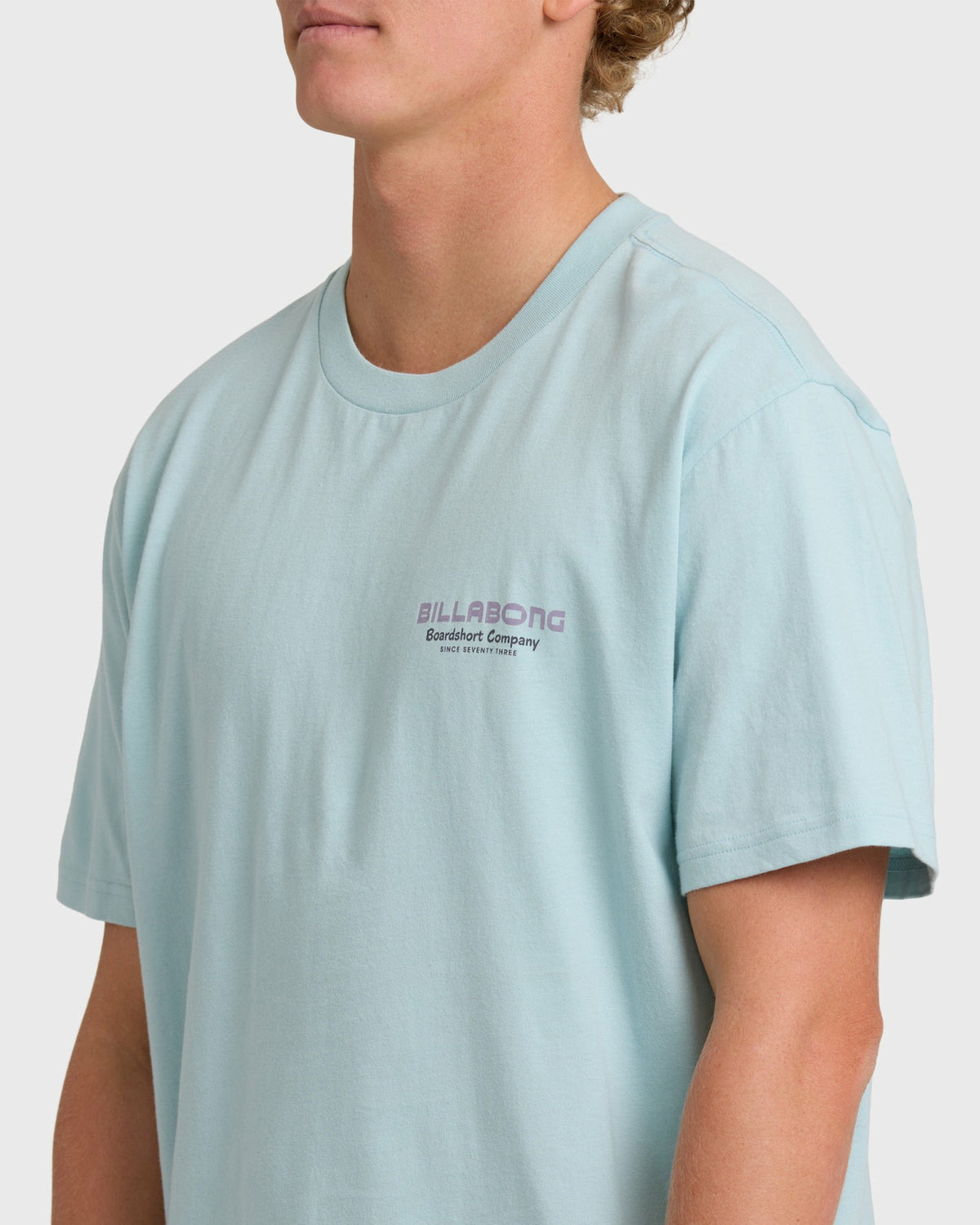 Billabong Men's Tailgating Premium Short Sleeve T-Shirt - Dusty Blue
