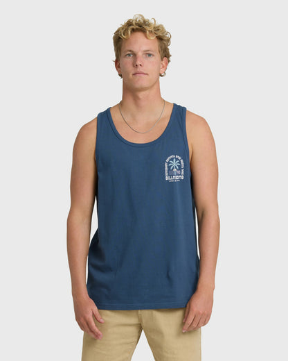 Billabong Men's Portal Tank - Dark Denim