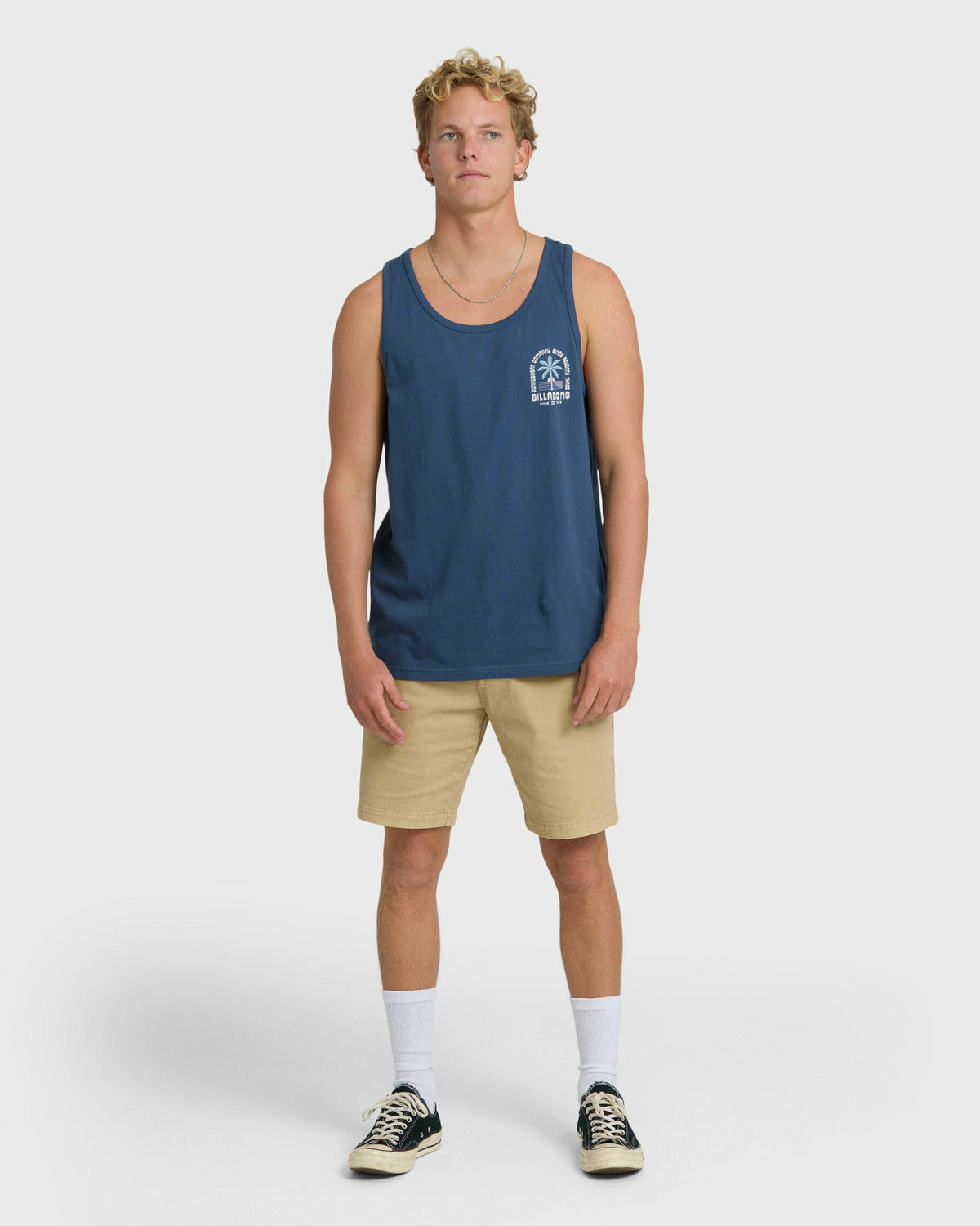 Billabong Men's Portal Tank - Dark Denim