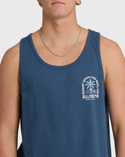 Billabong Men's Portal Tank - Dark Denim