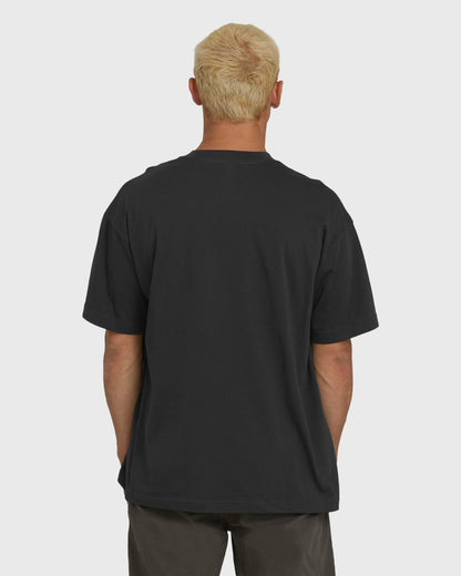 Billabong Men's Marrow OG Short Sleeve Knit T-Shirt - Washed Black