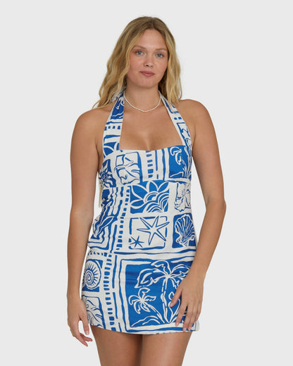 Billabong Women's Sea Glow Mini Dress - True Blue