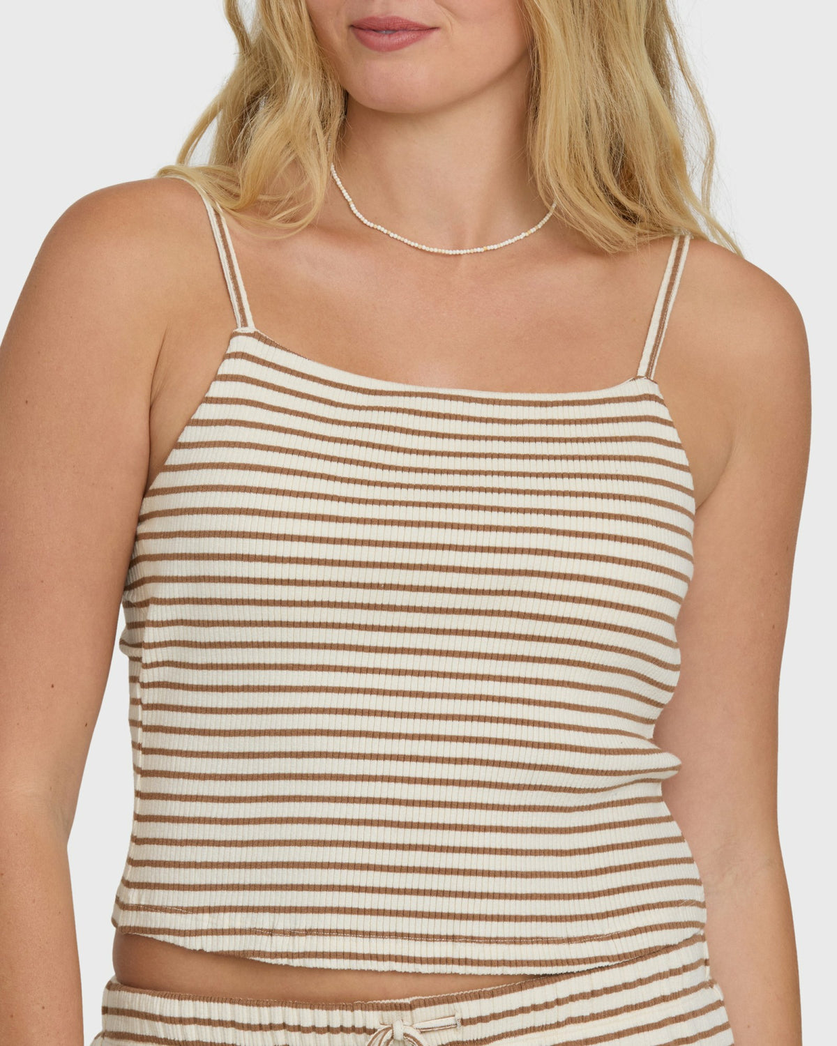 Billabong Women's Easy Livin Tank Top - Brown Stone