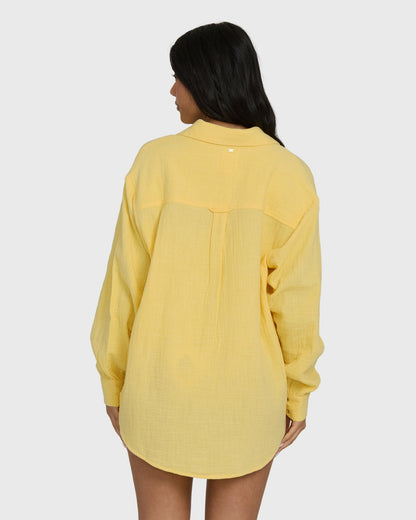Billabong Women's|Men's Wanderer Long Sleeve Woven Top - Sundress