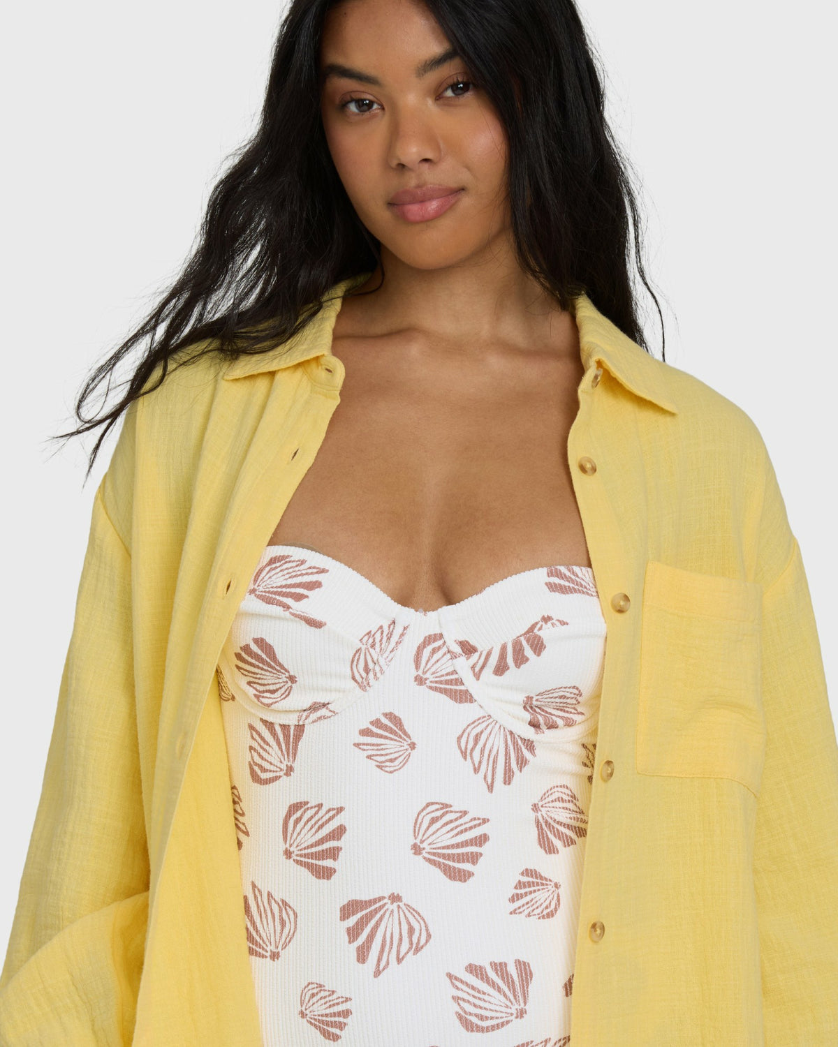 Billabong Women's|Men's Wanderer Long Sleeve Woven Top - Sundress