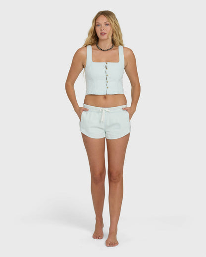 Billabong Women's Eezy Waist Woven Shorts - Clearwater