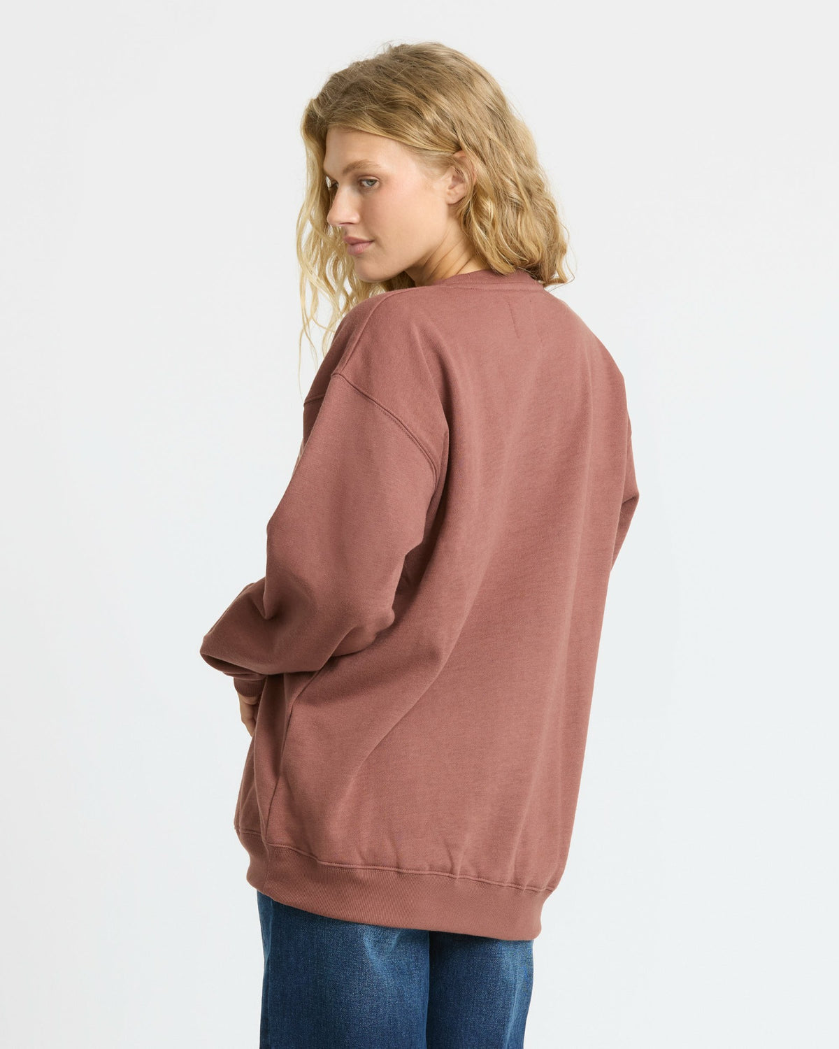 Billabong Women's Light In View Crewneck Sweatshirt - Espresso