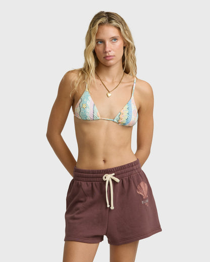 Billabong Women's Light In View Fleece Shorts - Espresso