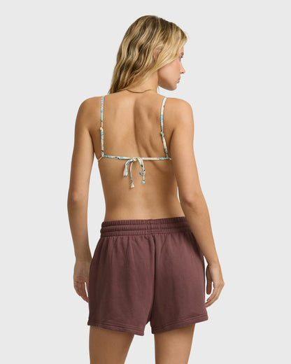 Billabong Women's Light In View Fleece Shorts - Espresso