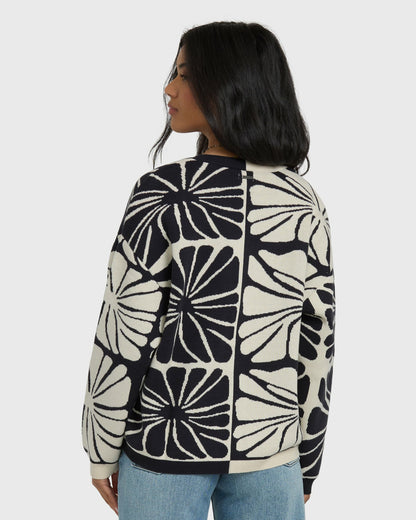 Billabong Women's Overheated Cardi - Black Sands