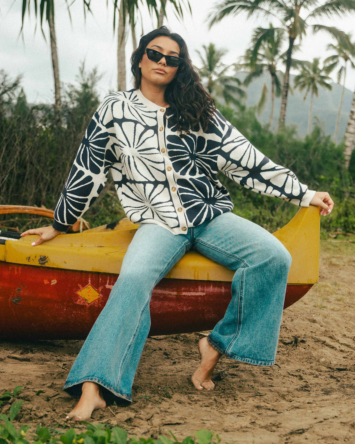 Billabong Women's Overheated Cardi - Black Sands
