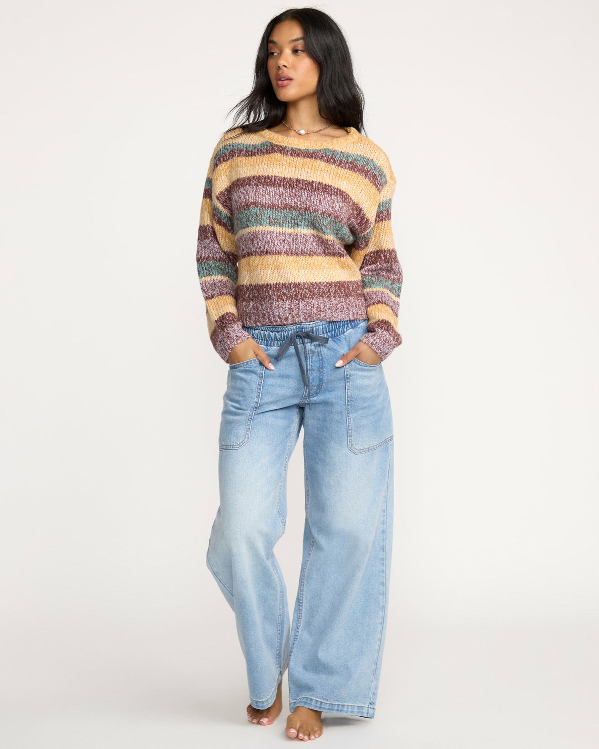 Billabong Women's So Spaced Out Sweater - Multi