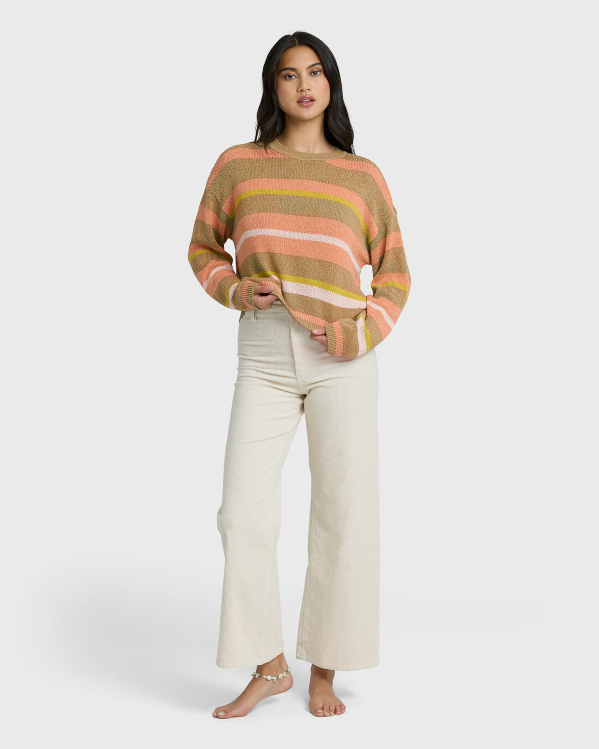 Billabong Women's Make It Waves Sweater - Stone