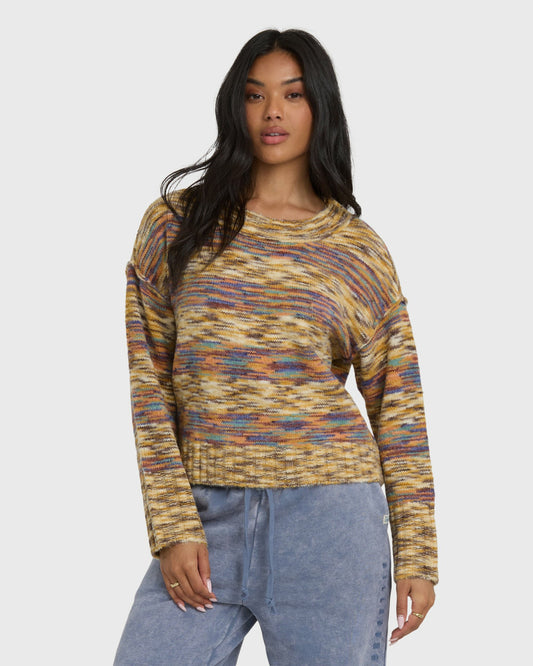 Billabong Women's Malibu Creek Sweater - Teak