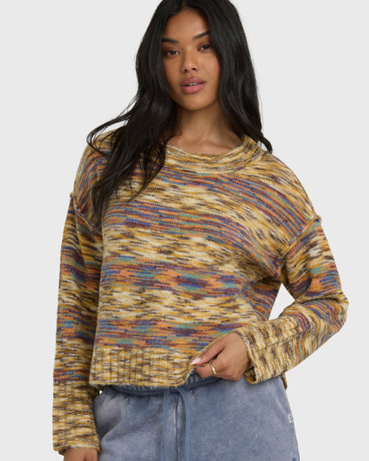 Billabong Women's Malibu Creek Sweater - Teak