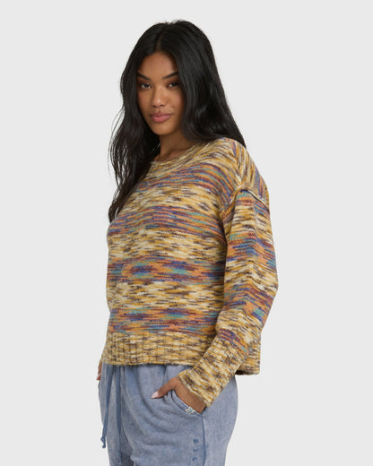 Billabong Women's Malibu Creek Sweater - Teak