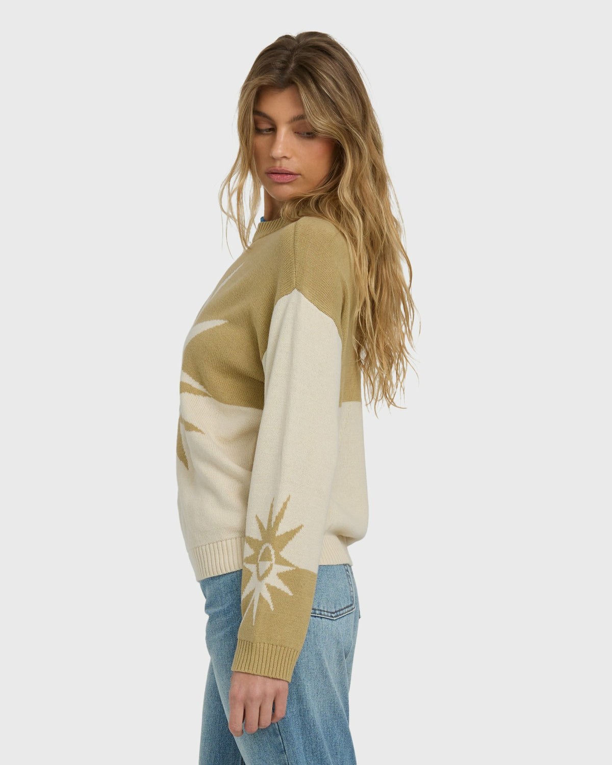 Billabong Women's Reverse Heat Sweater - Green Ash